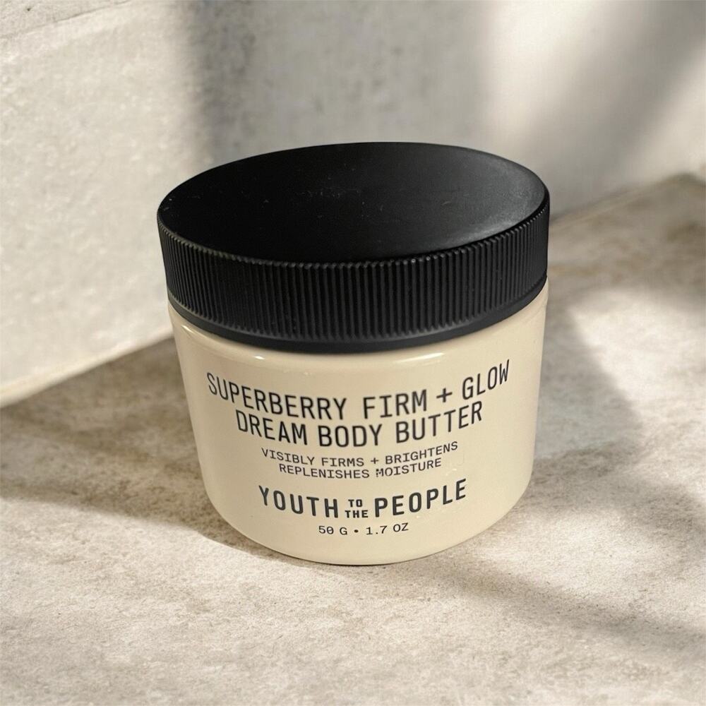 Youth to the People Superberry Firm Glow Dream Body Butter Cream 1.7oz